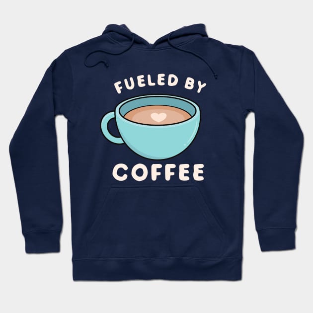 Kawaii Cute Coffee Fuel Hoodie by happinessinatee